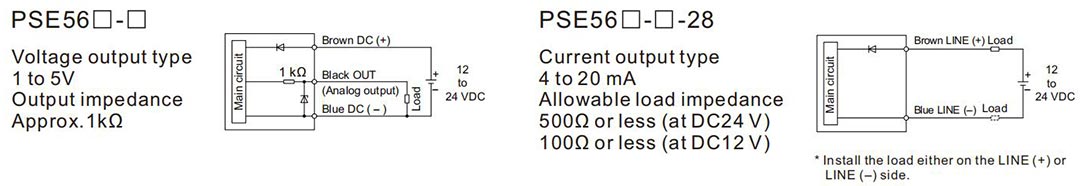 pse560 pressure sensor Internal Circuit датчик вакуума