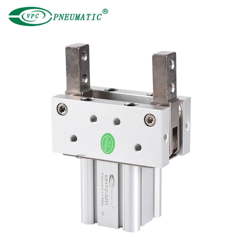 Угловой пневмозахват серии MHT2 с переключателем типа цилиндра