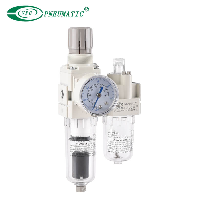 AC20A-B до AC60A-B FRL UNITS с переключателем давления