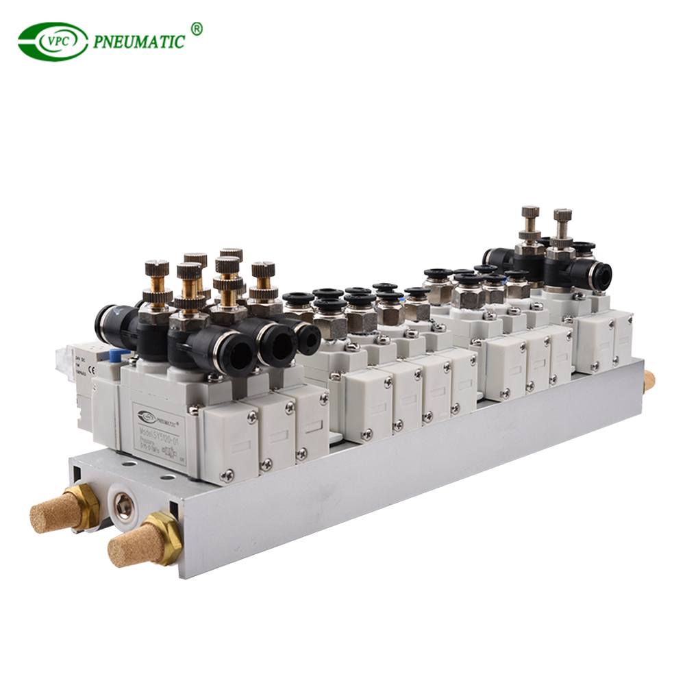 Коллектор электромагнитных клапанов серии SY