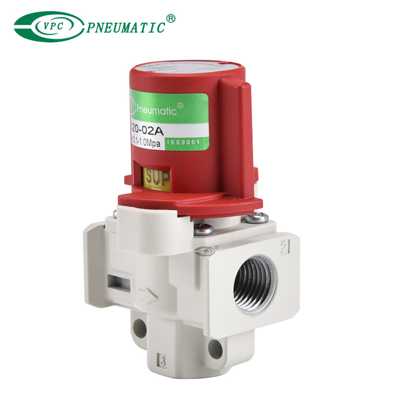 Трехходовой клапан сброса давления серии VHS со стопорными отверстиями