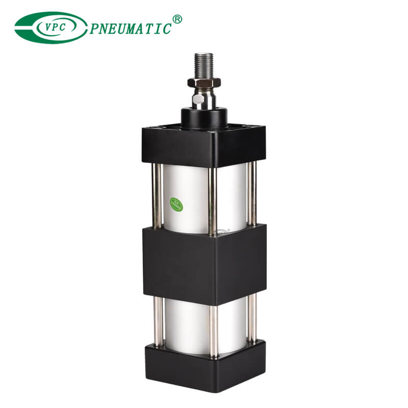 Пневматический цилиндр с рулевой тягой серии SC, двухходовой тип