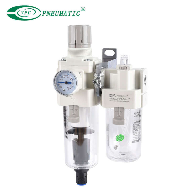 AC20A-B до AC60A-B FRL UNITS с переключателем давления