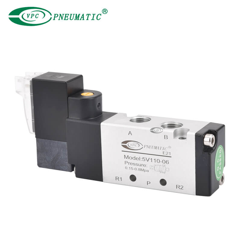 5V100 Series 2 Position 5 Port Одиночный соленоидный клапан управления.