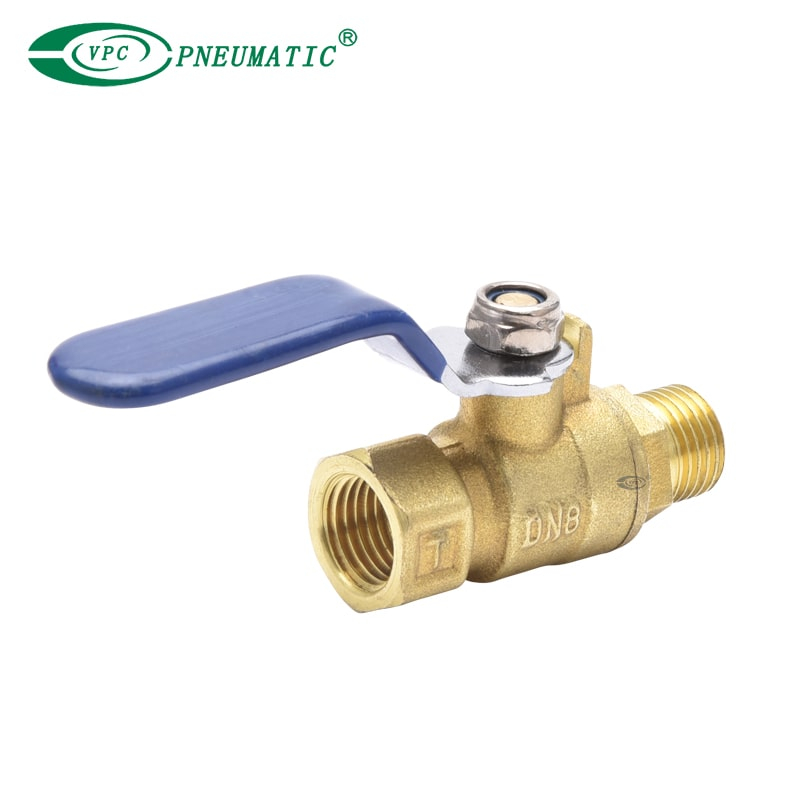 BSMF -серия латунный шаровой клапан с длинной ручкой