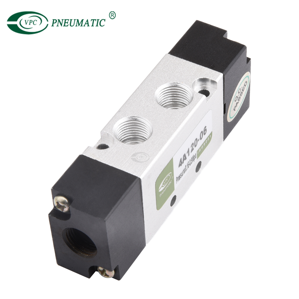 2-позиционный 5-портовый воздушный регулирующий клапан двойного действия серии 4A