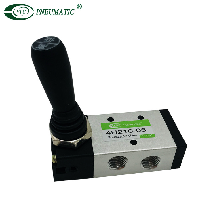 2-позиционный 5-портовый ручной нажимной клапан серии 4H