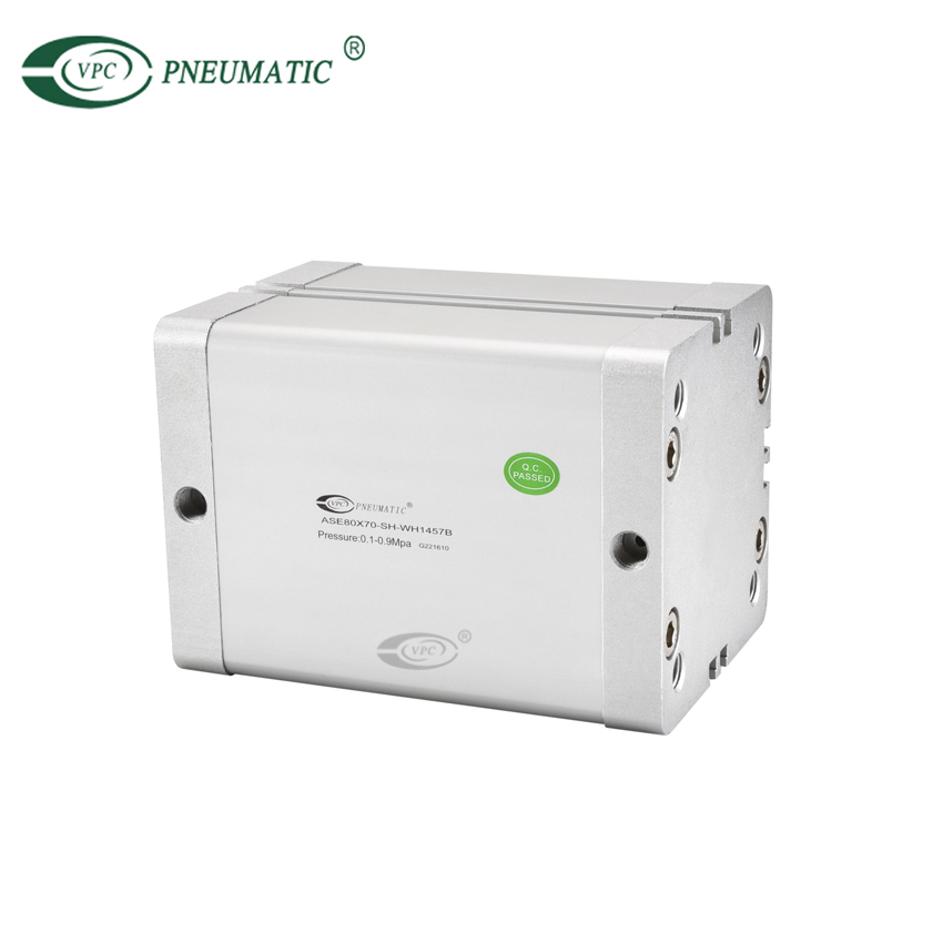 Компактный пневмоцилиндр серии ASE, ISO 21287, пружина одностороннего действия, выдвижная