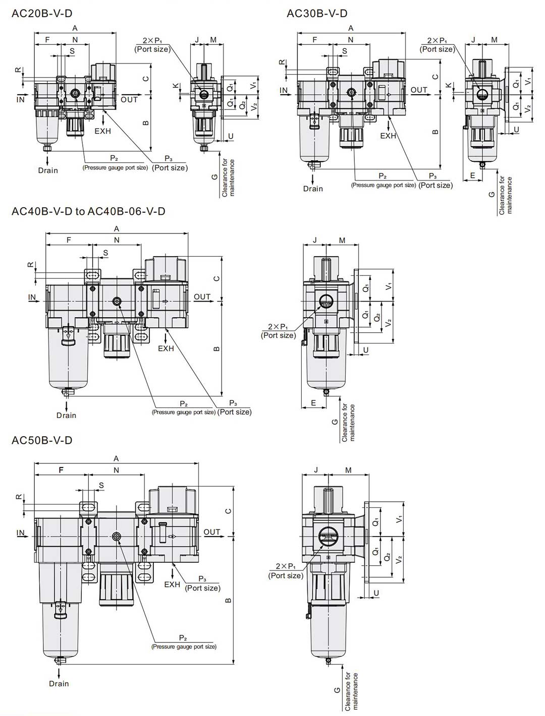 пневматический редукционный клапан