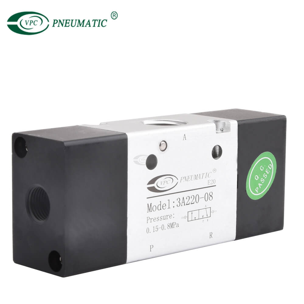 2-позиционный 3-портовый воздушный регулирующий клапан двойного действия серии 3A