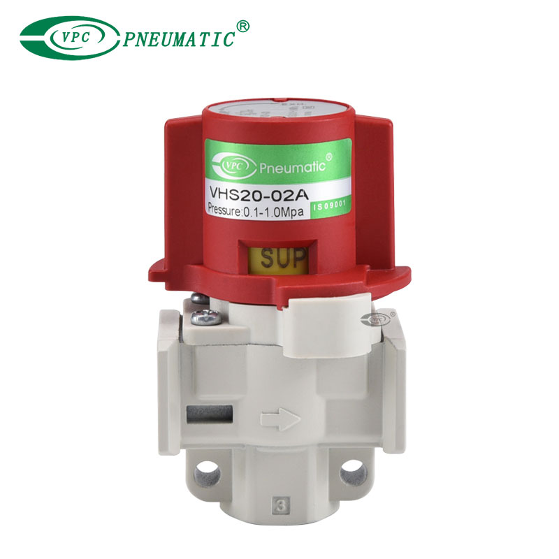 Трехходовой клапан сброса давления серии VHS со стопорными отверстиями