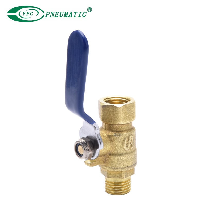 BSMF -серия латунный шаровой клапан с длинной ручкой