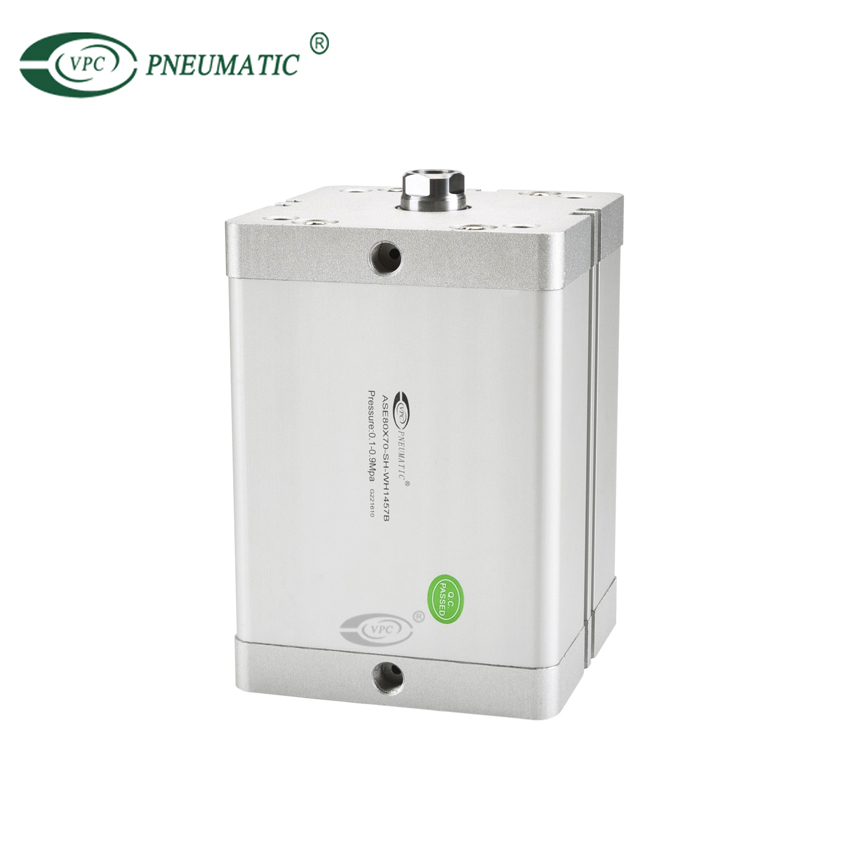 Компактный пневмоцилиндр серии ASE, ISO 21287, пружина одностороннего действия, выдвижная