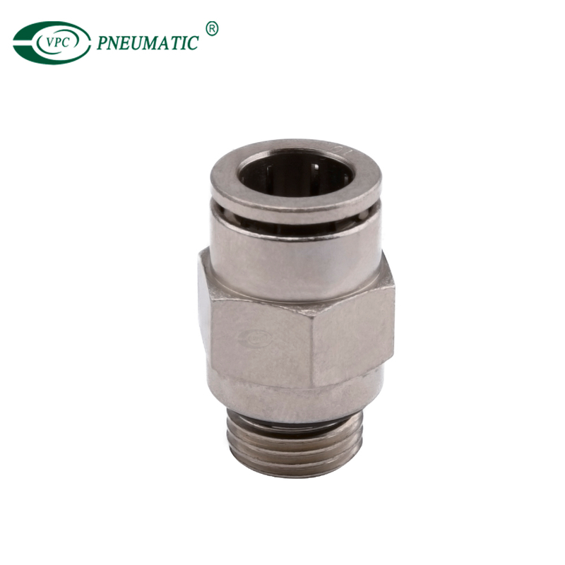 VMPC Латунный прямой фитинг с наружной резьбой