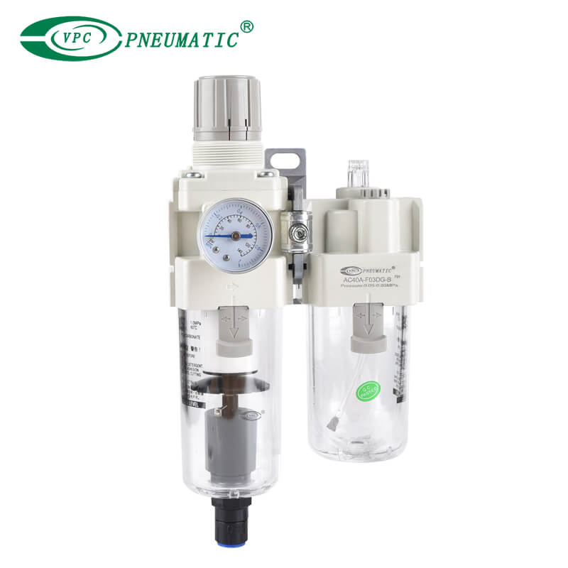 AC20A-B до AC60A-B FRL UNITS с переключателем давления